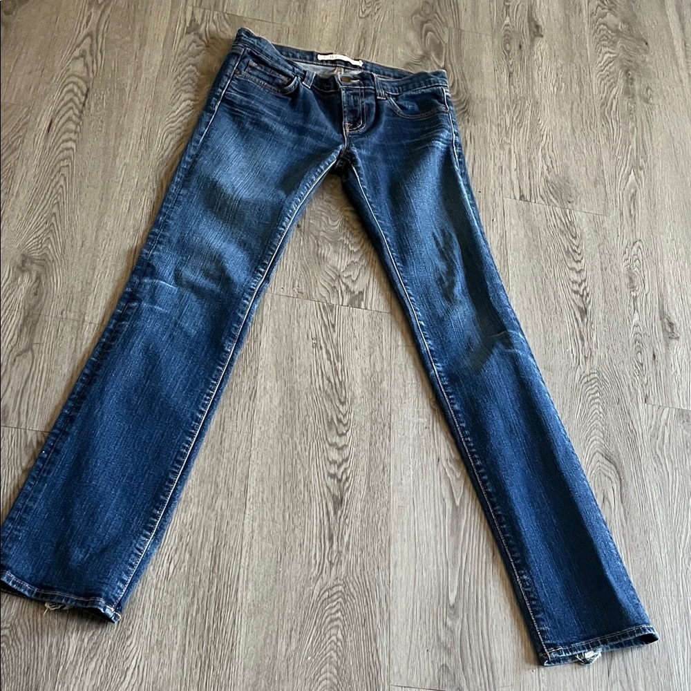 J Brand Dark Blue Women's Straight Leg Jeans